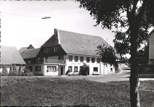 Roetenbach Baden Gasthaus Adler Kat. Friedenweiler