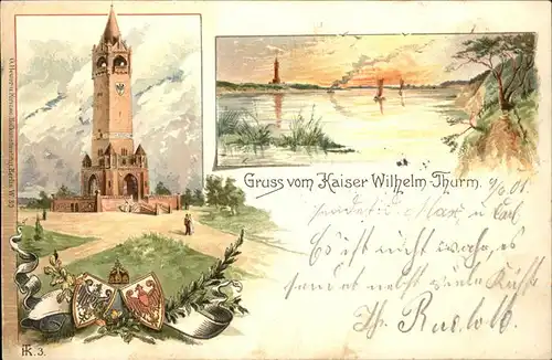 Spandau Kaiser Wilhelm Turm Kat. Berlin