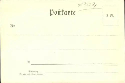 Hinterzarten Posthalde Pension Kuenstlerkarte Kat. Hinterzarten