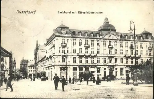 Duesseldorf Parkhotel Elberfelderstrasse Kat. Duesseldorf