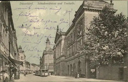 Duesseldorf Schadowstrasse Tonhalle Feldpost Kat. Duesseldorf