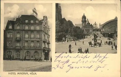 Koeln Rhein Hotel Minerva Kat. Koeln