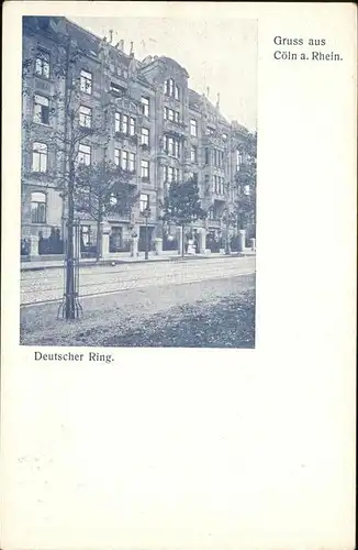 Koeln Rhein Deutscher Ring City Hotel Kat. Koeln