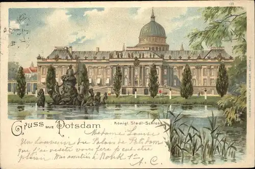 Potsdam Koenigliches Stadtschloss / Potsdam /Potsdam Stadtkreis