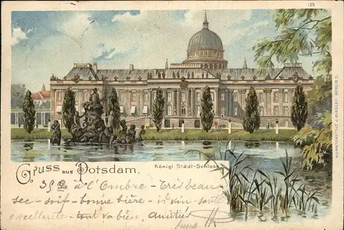 Potsdam Koenigliches Stadtschloss / Potsdam /Potsdam Stadtkreis