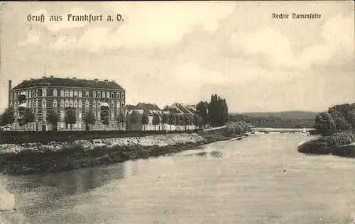 Frankfurt Oder Rechte Dammseite Kat. Frankfurt Oder