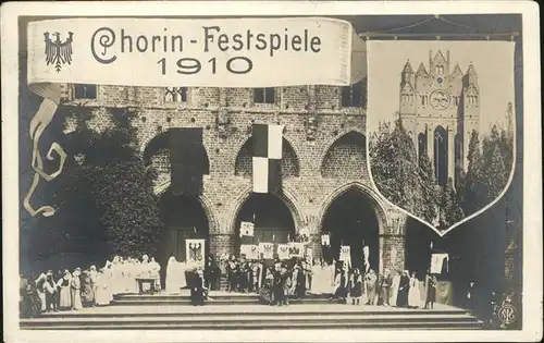 Chorin Festspiele 1910 Kat. Chorin