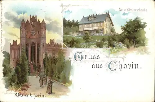 Chorin Neue Klosterschaenke Kloster Kat. Chorin