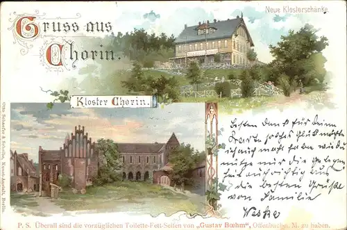 Chorin Neue Klosterschaenke Kat. Chorin