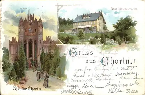 Chorin Neue Klosterschaenke Kloster Kat. Chorin