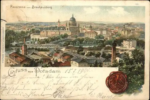 Potsdam Panorama  / Potsdam /Potsdam Stadtkreis