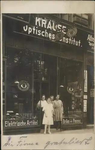 Berlin Laden Kraus optisches Institut Kat. Berlin