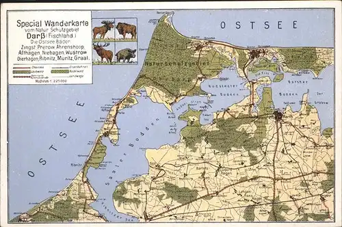 Prerow Ostseebad Die Ostee mit div.Orten / Darss /Nordvorpommern LKR