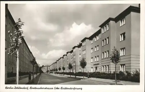 Berlin Zehlendorf Brettennacherstrasse Ecke Brittendorferweg Kat. Berlin