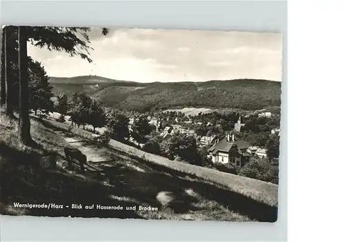 wz18358 Wernigerode Harz Hasserode
Brocken Kategorie. Wernigerode Alte Ansichtskarten