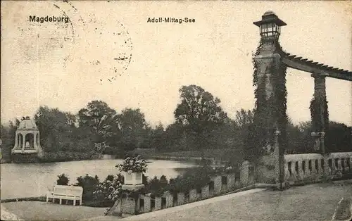 Magdeburg Adolf Mittag See Kat. Magdeburg
