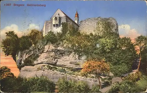 Bregenz Vorarlberg Gebhardsberg Kat. Bregenz