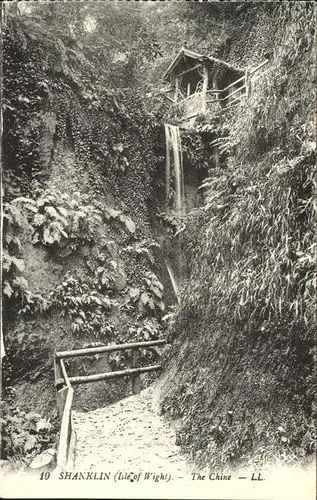 Shanklin The Chine Wasserfall Kat. Isle of Wight