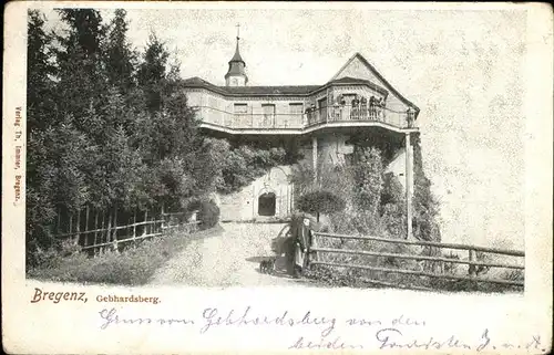 Bregenz Vorarlberg Gebhardsberg Restauration Kat. Bregenz