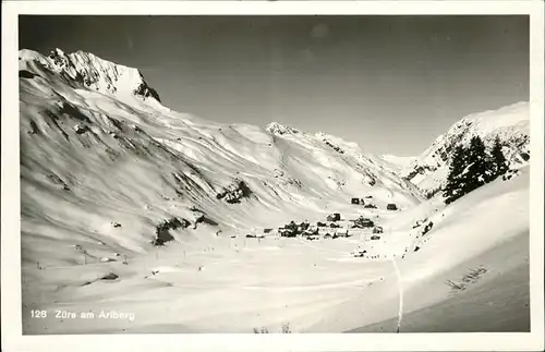 Zuers Vorarlberg Winterparadies Kat. Lech