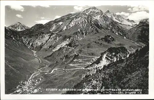 Stuben Vorarlberg Arlberg Flexenstrasse Pass Kat. Kloesterle