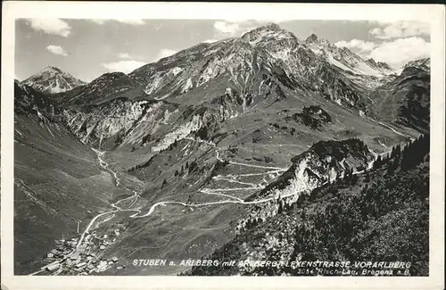 Stuben Vorarlberg Arlberg Flexenstrasse Pass Kat. Kloesterle