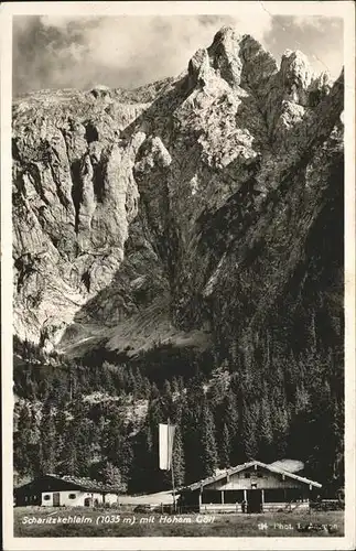 Berchtesgaden Scharitzkehlalm Hoher Goell Berchtesgadener Alpen Kat. Berchtesgaden