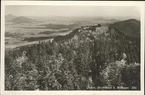 Oybin Hochwald Boehmen Kat. Kurort Oybin