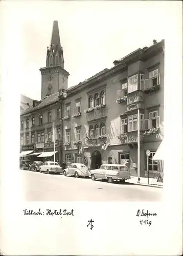 Villach Kaernten Hotel Post Kirche Kat. Villach