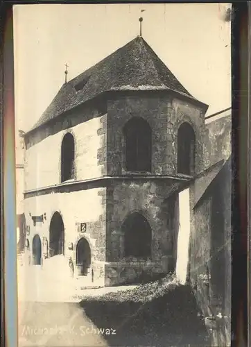 Schwaz Tirol St. Michaelskapelle am Friedhof Kat. Schwaz