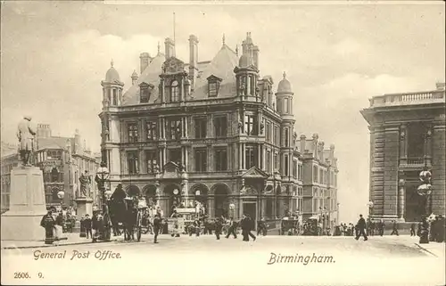 Birmingham General Post Office Kat. Birmingham