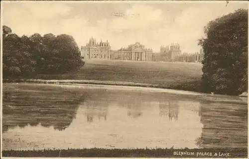 Blenheim Park Palace & Lake Kat. Southend on Sea