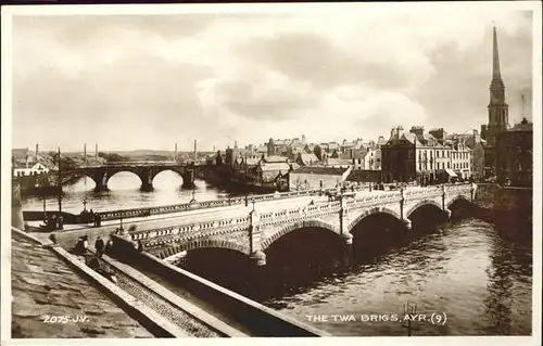 Ayr Twa Brigs Kat. South Ayrshire