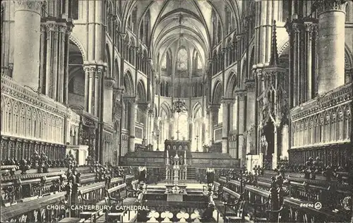 Canterbury Cathedral Choir Kat. Canterbury