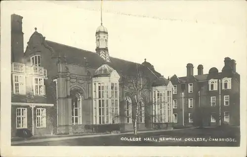 Newnham Cambridge College Hall Kat. Cambridge