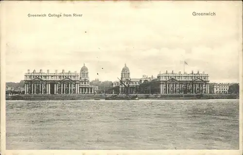Greenwich London College from River /  /