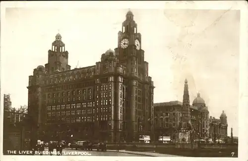 Liverpool Liver Buildings Kat. Liverpool
