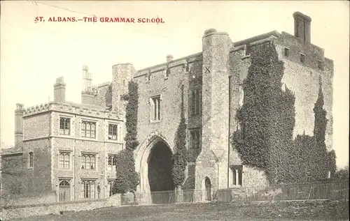 St Albans Grammar School Kat. St Albans