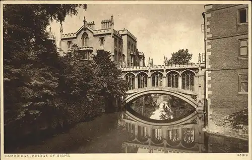 Cambridge Cambridgeshire Bridge of Sighs / Cambridge /Cambridgeshire CC