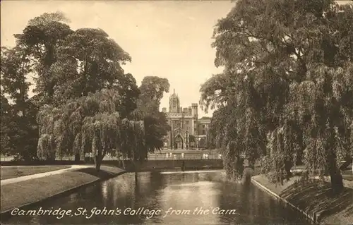 Cambridge Cambridgeshire St. Johns College Carn / Cambridge /Cambridgeshire CC