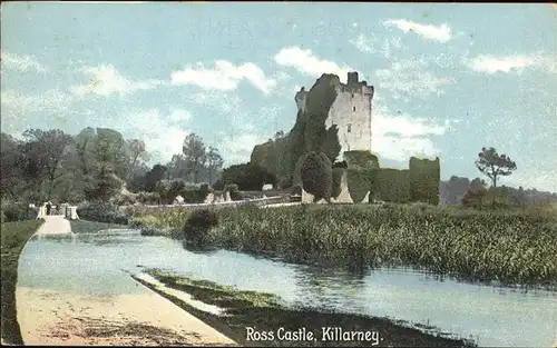 Killarney Kerry Ross Castle Kat. Killarney