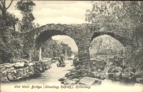 Killarney Kerry Old Weir Bridge Kat. Killarney