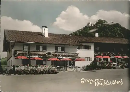 Winkl Fischbachau Cafe Winklstueberl Kat. Fischbachau