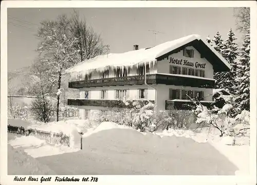 Fischbachau Hotel Haus Gretl Kat. Fischbachau