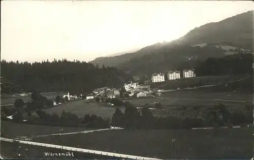 Woernsmuehl Panorama Kat. Fischbachau