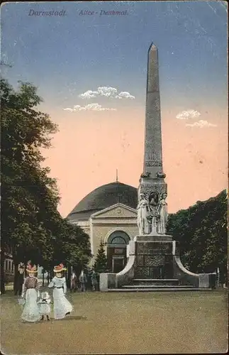 Darmstadt Alice Denkmal Kat. Darmstadt