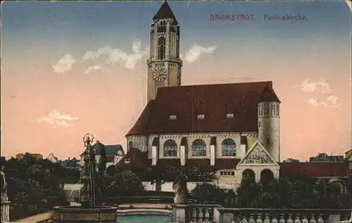 Darmstadt Pauluskirche Kat. Darmstadt