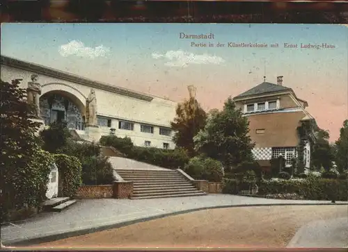 Darmstadt Kuenstlerkolonie Ernst Ludwig Haus Kat. Darmstadt