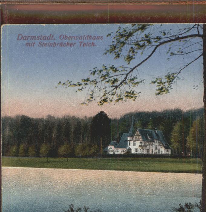 Darmstadt CaféRestaurant Oberwaldhaus Dieburger Straße Steinbrücker