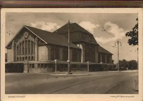 Darmstadt Hauptbahnhof Kat. Darmstadt